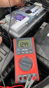 multimeter vor start