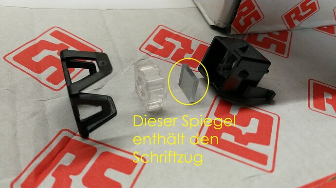 3. Spiegel entfernen