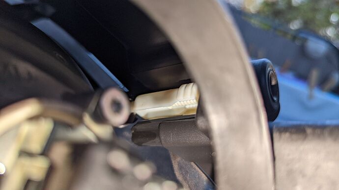 Schnecke von manueller Justierung