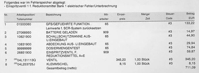 Alhambra Reparatur Dosierventil AdBlue bhg 5 (Ausschnitt) Tü 05.03.26