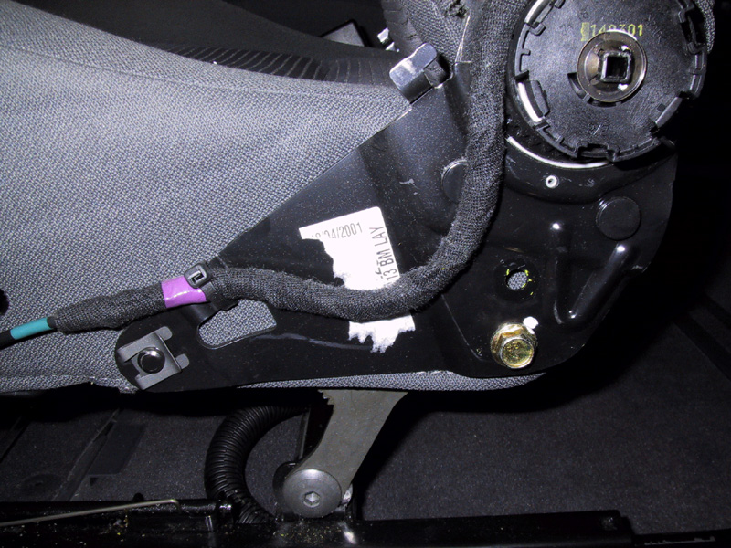 Reparatur der Sitzheizung Fahrersitz - Elektrische Anlage - Sharan