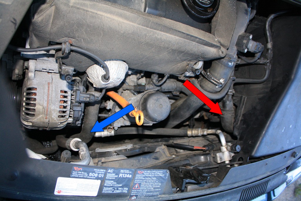 VW Golf 7 VII Sharan 7N Kühlmitteltemperaturgeber Geber Kühlmittel  04E919501B