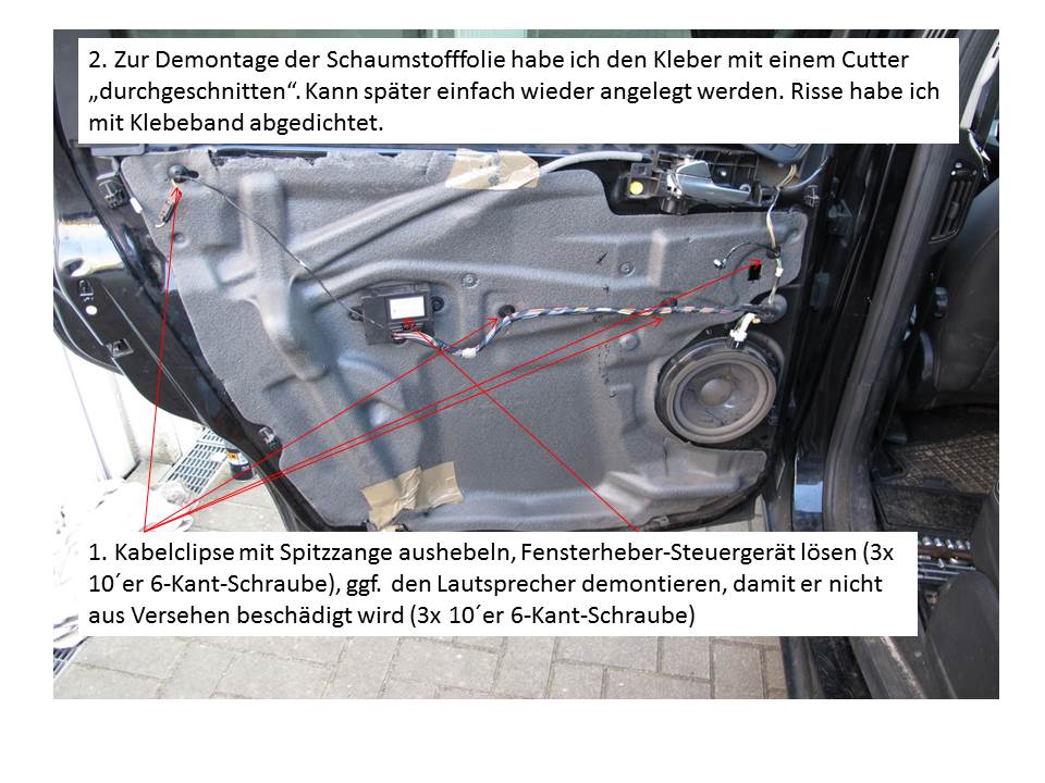 Türschloss ausbauen - Startseite Forum Auto Volkswag