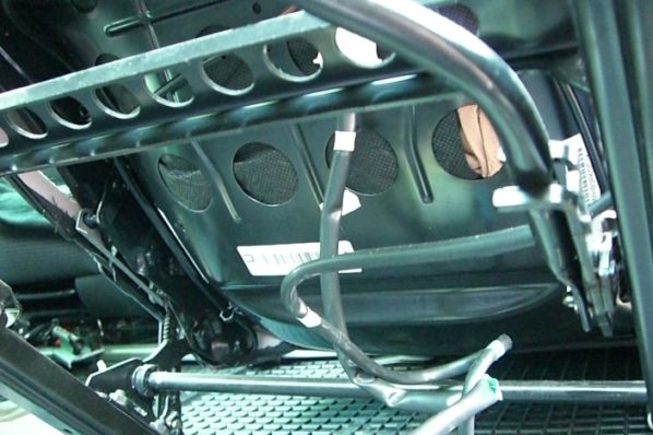 Airbag und Sitzheizungskabel