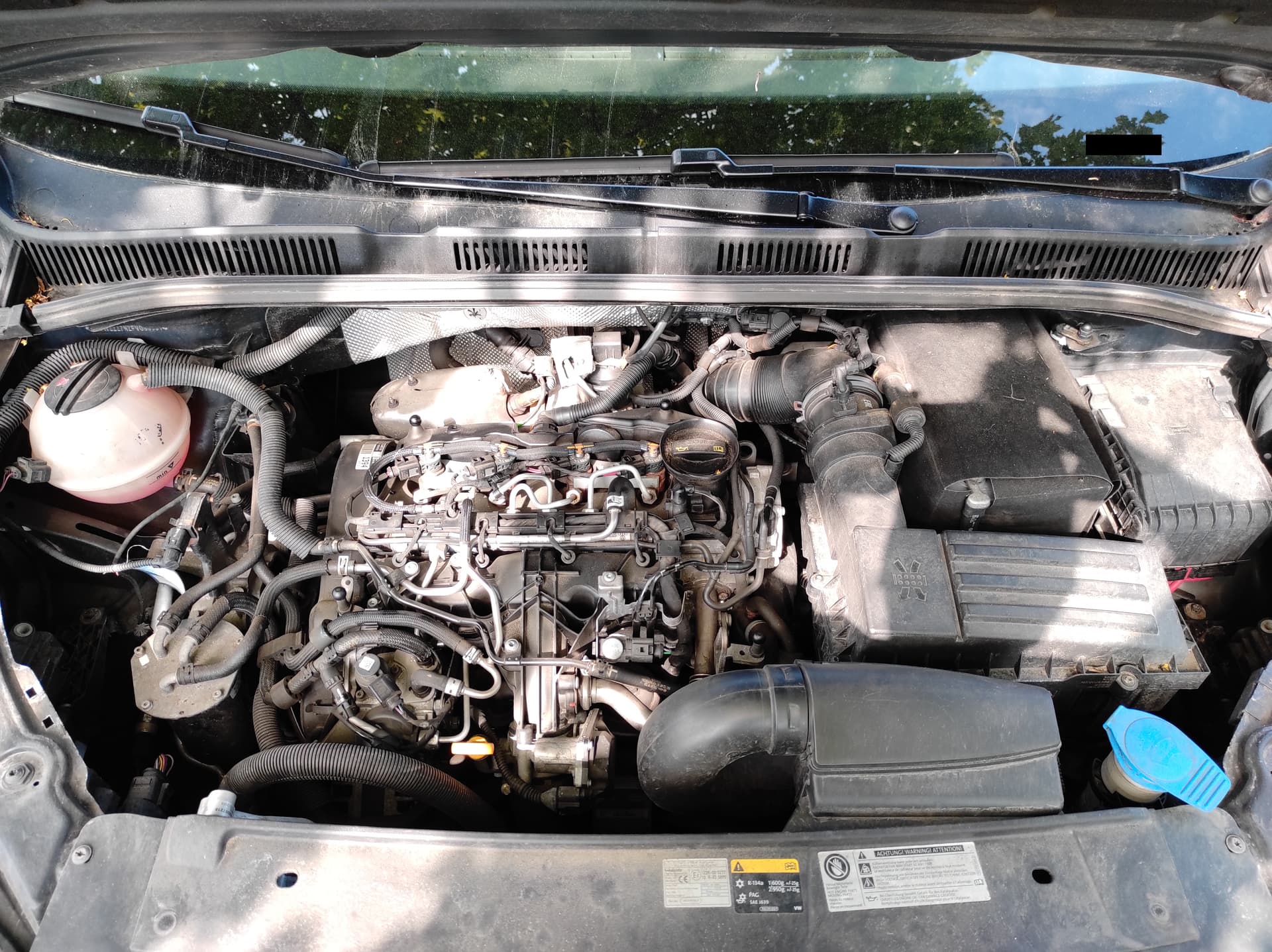 VW Sharan II 7N ab 2015 Dieselmotor Reparaturanleitung Motor